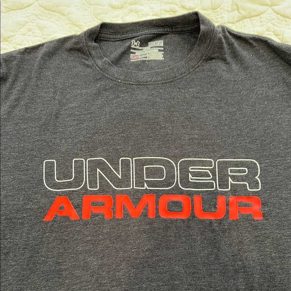 Under Armour Gray and Red Short Sleeve Tee- bundle and save!